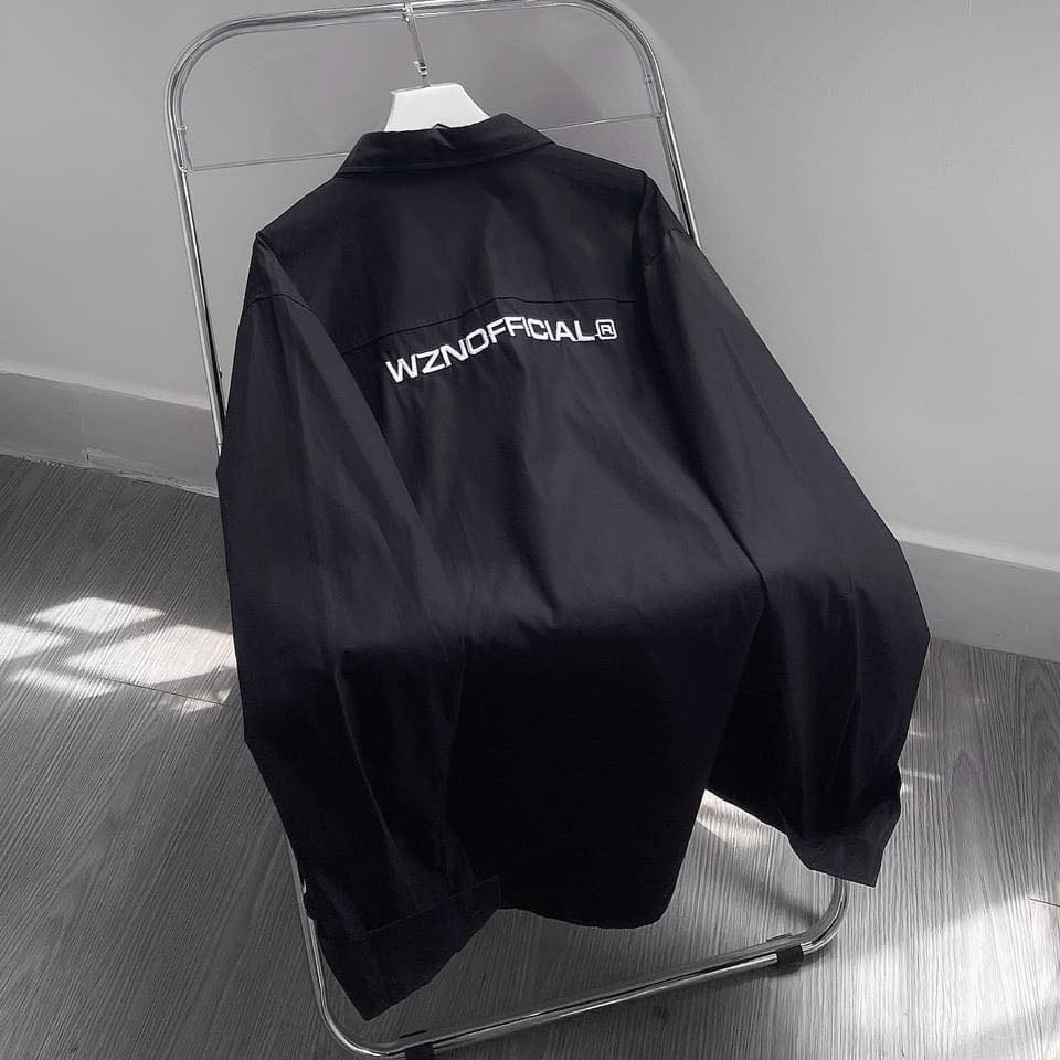 Áo sơ mi dài tay nam nữ form rộng WZN ba màu