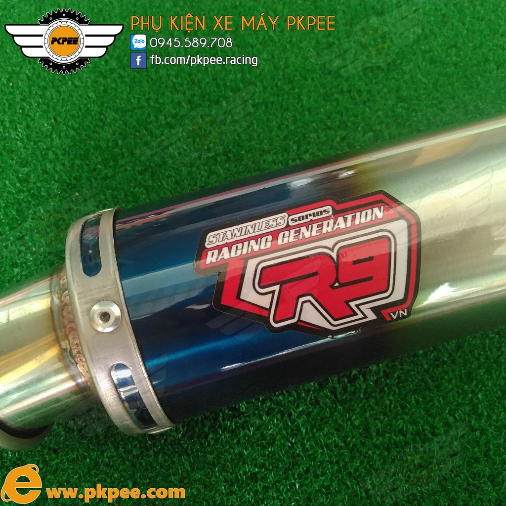 Pô R9 Racing full cổ