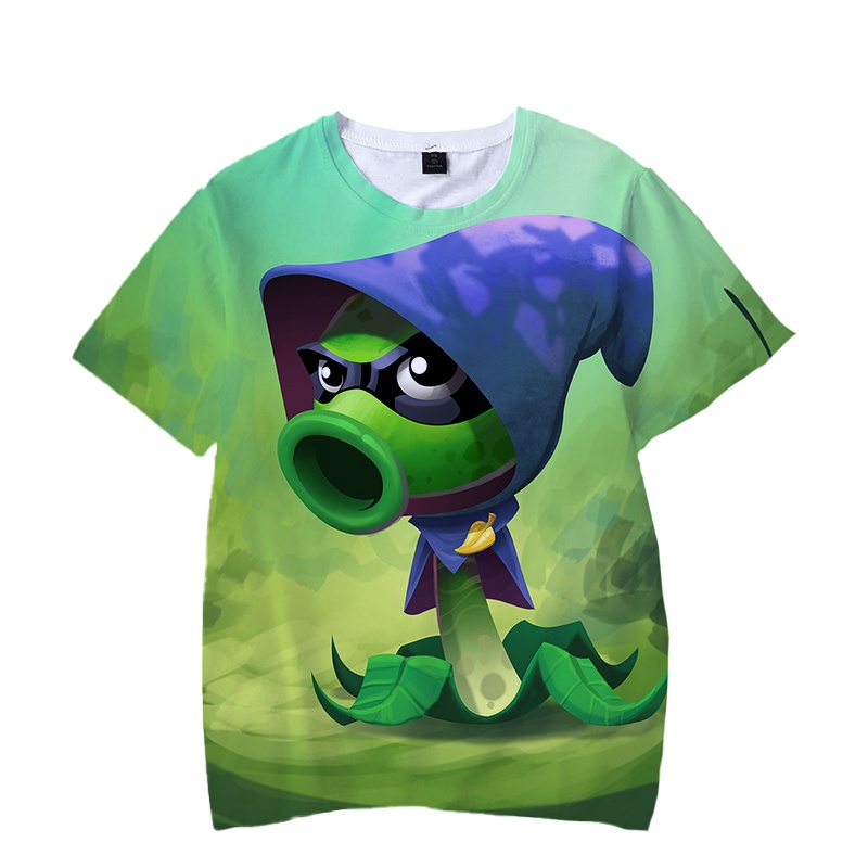 Trẻ Em T Shirt Plants Vs. Áo Thun Tay Ngắn In Hình Plants Vs 3D Cá Tính Hợp Thời Trang Cho Nam Áo Thun In Hình Zombie Dành Cho Trẻ Em