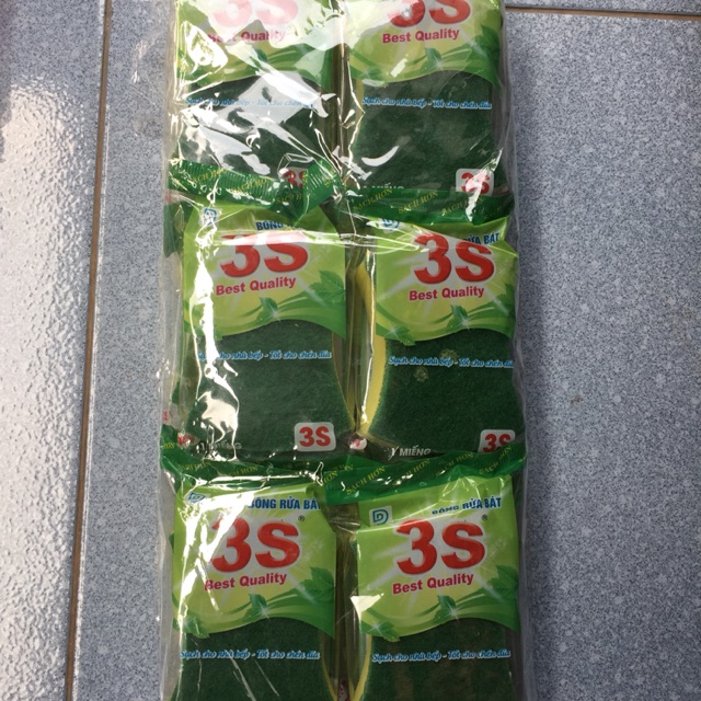 12 miếng mút ráp