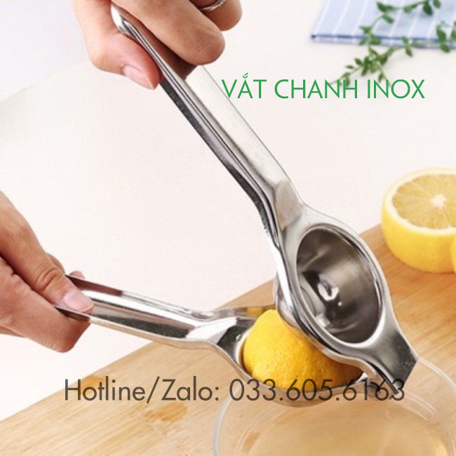 Dụng cụ vắt chanh Inox 304 bền tiện dụng cho pha chế, cho các bà nội chợ.