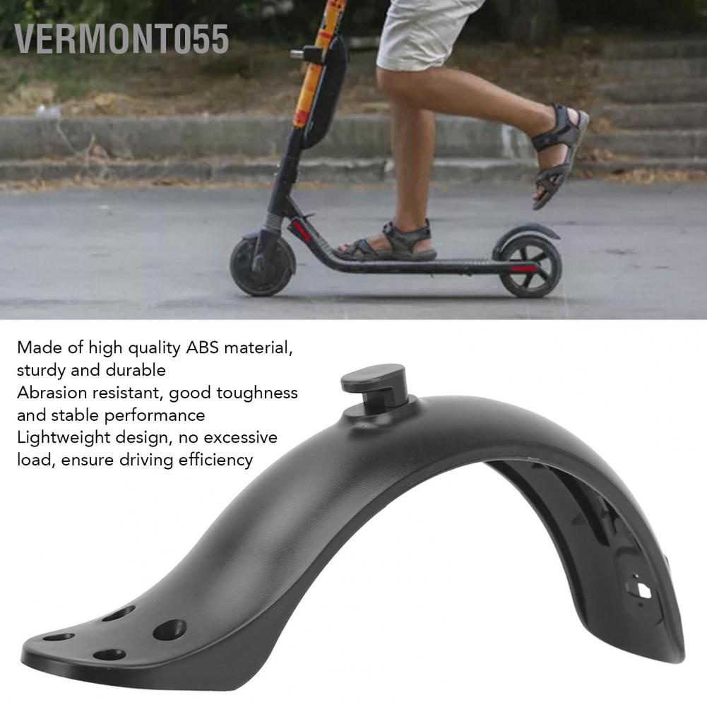Vermont055 Vermont055 Chắn bùn cho xe tay ga điện chuyên nghiệp Chống tia nước 4 lỗ Thay thế tấm chắn Màu đen