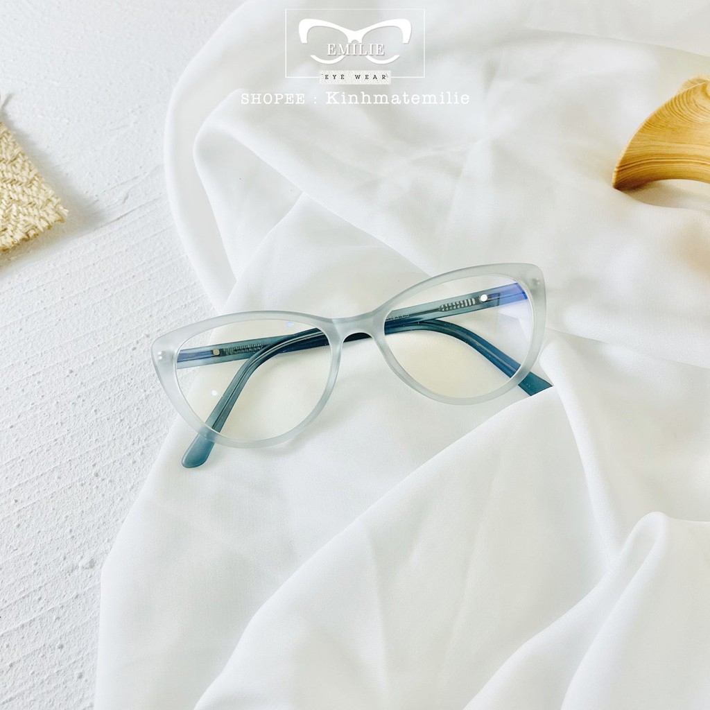 Kính mắt mèo nhựa dẻo càng gập lò xo Emilie eyewear phụ kiện thời trang 8013 | BigBuy360 - bigbuy360.vn