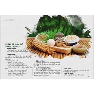 Trứng gà ta hạ thổ mẹ Ken 100ml