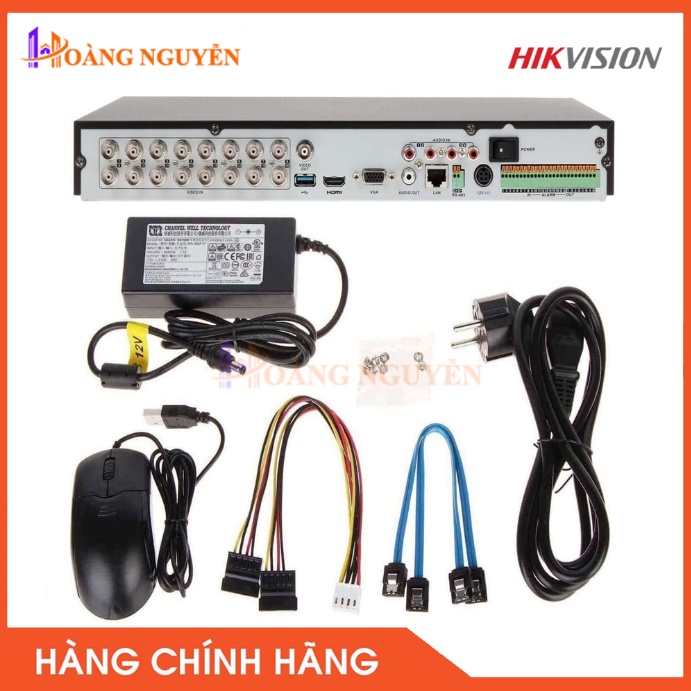 [NHÀ PHÂN PHỐI] Đầu ghi Camera HD-TVI 16 kênh Hikvision DS-7216HUHI-K2