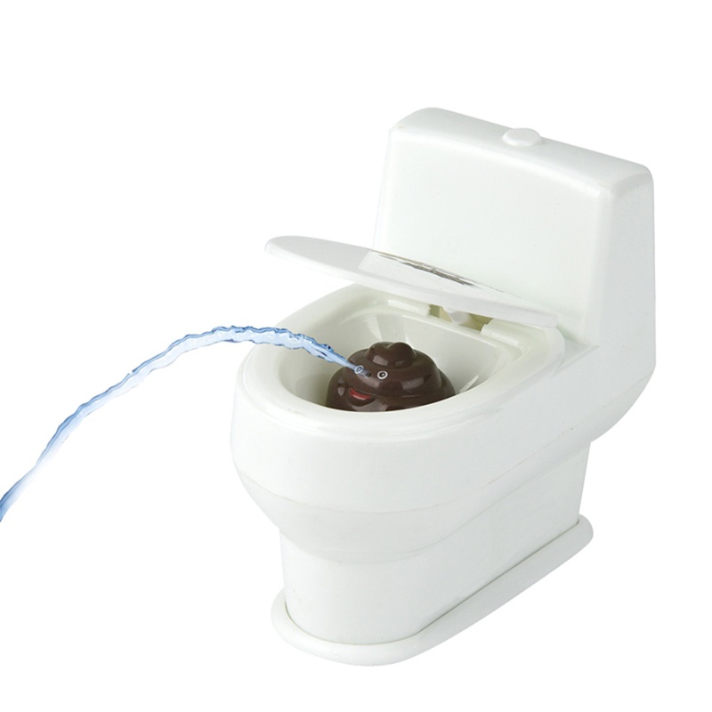 Đồ chơi hù họa mini hình bồn cầu phun nước độc đáo vui nhộn cho trẻ em