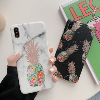 [ FREESHIP TỪ 50K TOÀN QUỐC ] Ốp lưng Iphone vân đá trái dứa