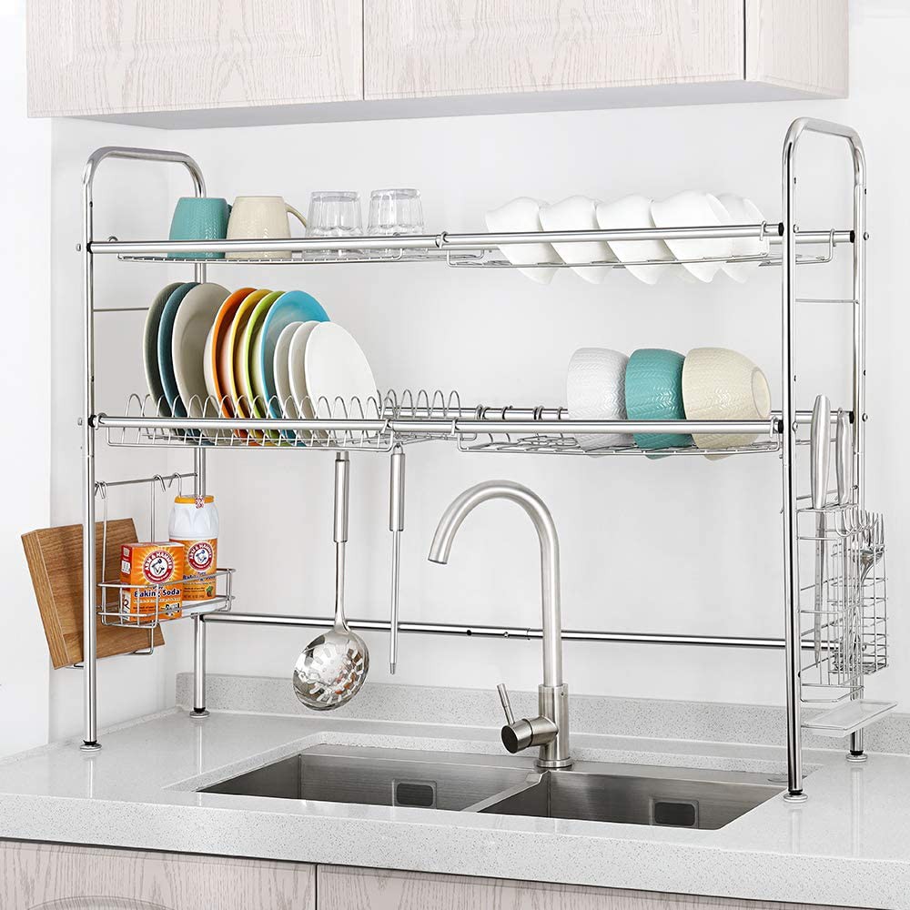 [𝐅𝐫𝐞𝐞𝐒𝐡𝐢𝐩 𝟏𝟎𝟎%] Kệ Để Chén Bát Inox 304 Thông Minh VANDO