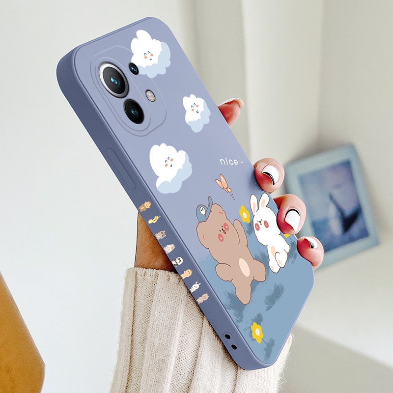 Ốp Điện Thoại Silicon Mềm Mịn Bảo Vệ Cho xiaomi mi 11 lite xiaomi 11t xiaomi 11 lite 5g ne xiaomi 11t pro