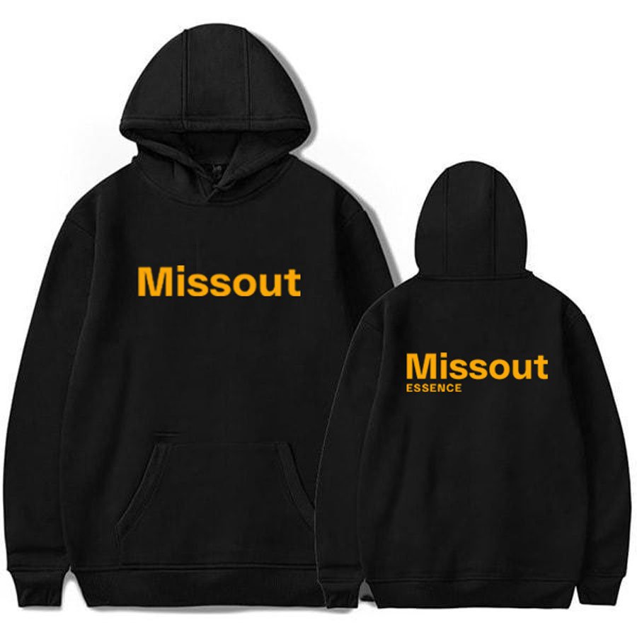 Áo hoodie nỉ Missout chất vải dày mềm mịn dáng rộng phong cách thời trang Hàn Quốc