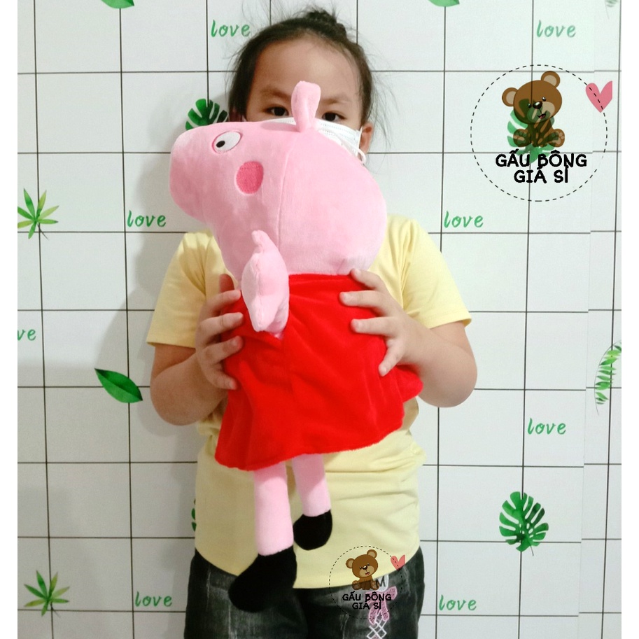 THÚ BÔNG HEO PEPPA NHỒI BÔNG ĐỦ MÀU ĐỦ MẨU