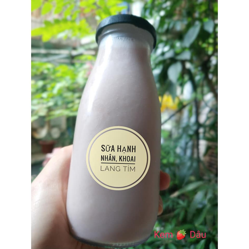 Set 12 Chai thủy Tinh nắp vặn 200ml