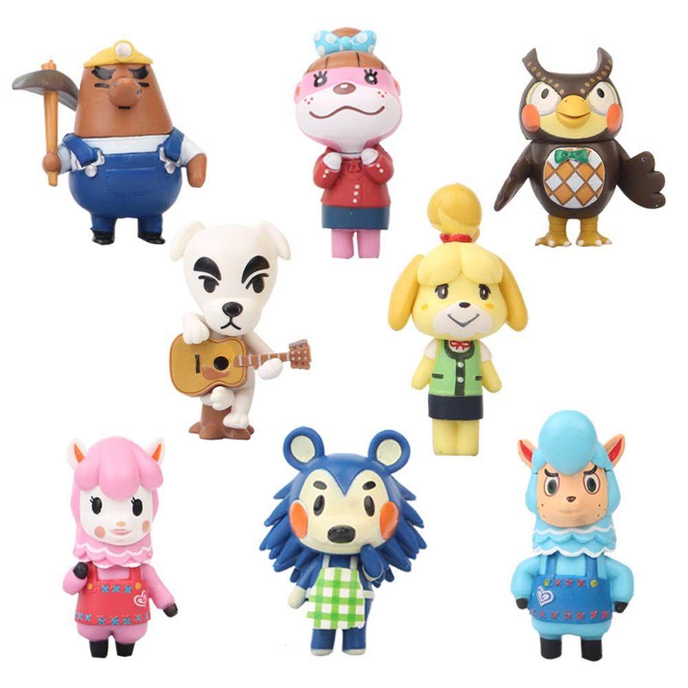 Lloyd Mô Hình Nhân Vật Tom Nook Isabelle K.K Bằng PVC Để Bàn Trang Trí