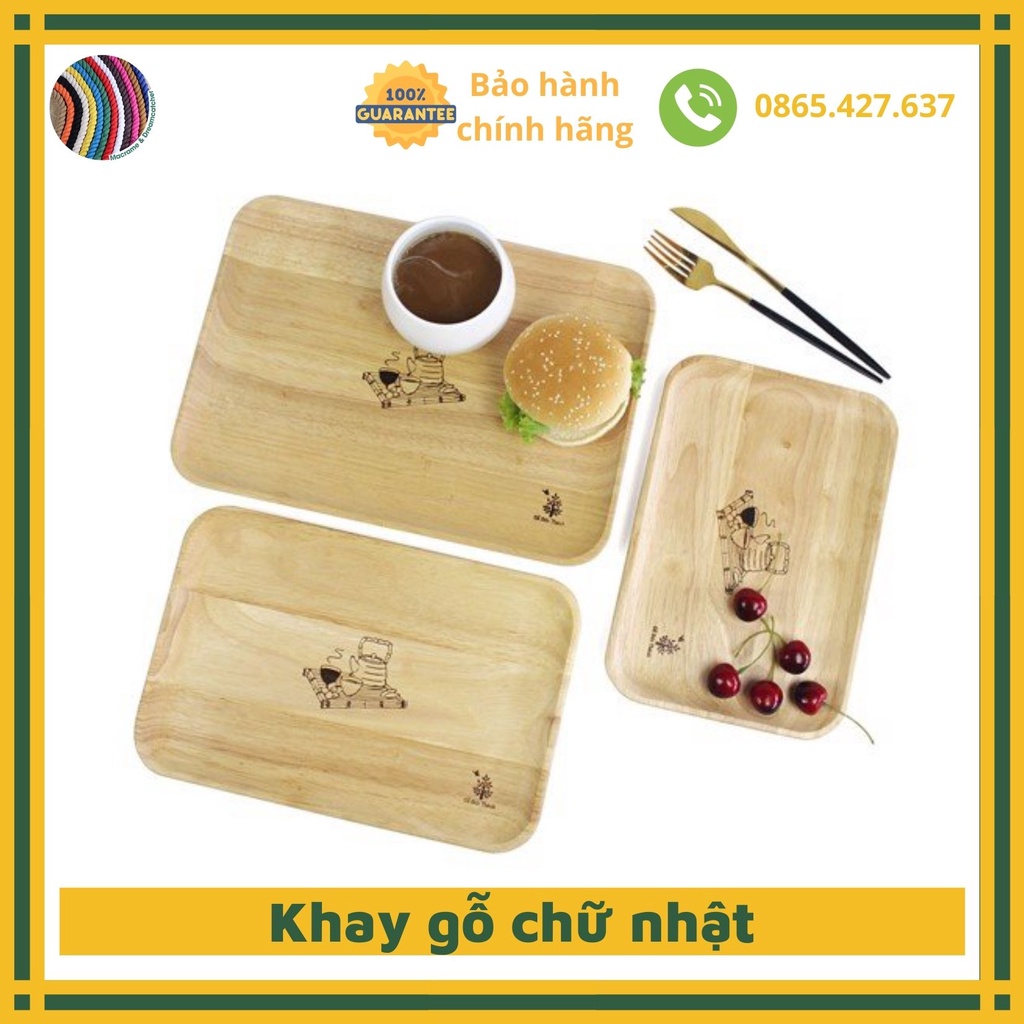 Khay gỗ trang trí, thớt gỗ decor đựng đồ ăn, khay trà lớn hình chữ nhật trang trí, hình Oval, đựng bánh pizza nhiều size