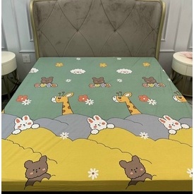 GA CHỐNG THẤM COTTON, GA THUN NANO KHÁNG KHUẨN (nhiều kích thước, chống thấm 2 mặt bé tè lau khô ngay) .
