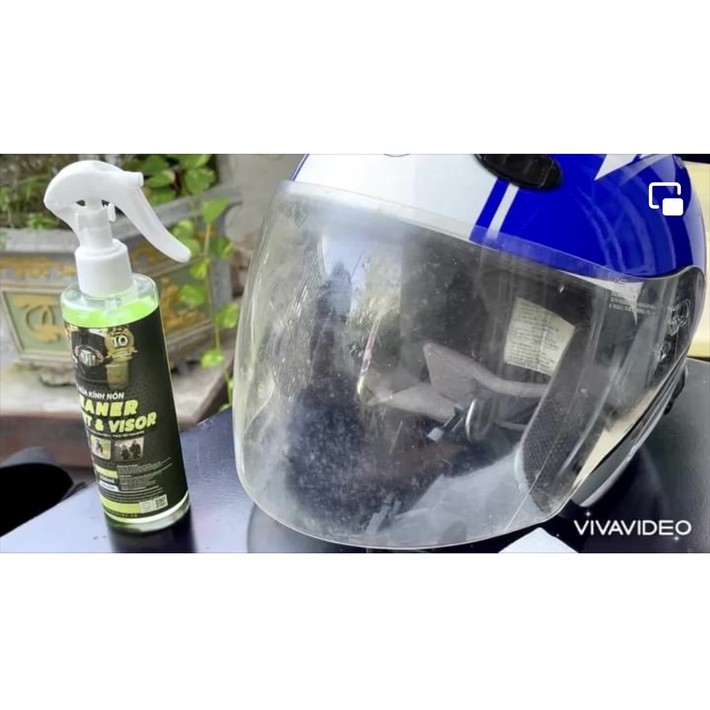 Sprayking Cleaner Helmet & Visor_Nước rửa kính nón Bảo Hiểm Full Face