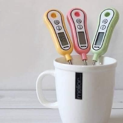 Nhiệt kế đa năng - đo nhiệt độ nước, sữa, thực phẩm TANITA cho bé