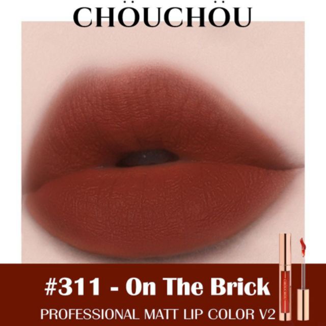 SON KEM LÌ CHOU CHOU PROFESSIONAL MATT LIP COLOR V2