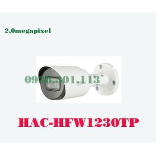 Camera hdcvi hồng ngoại 2.0 megapixel dahua hac-hfw1230tp