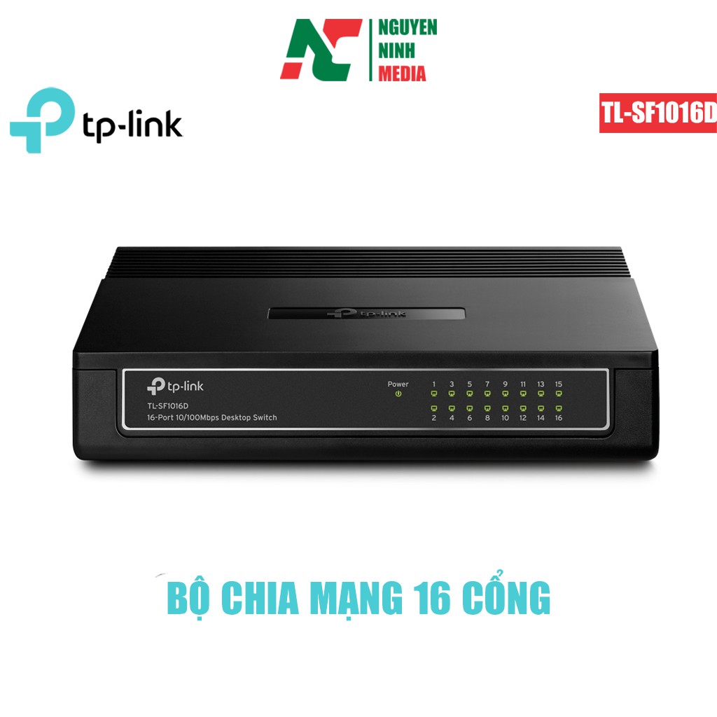 Bộ Chia Mạng 16 Cổng TP-LINK TL-SF1016D - 16 Cổng 10/100Mbps