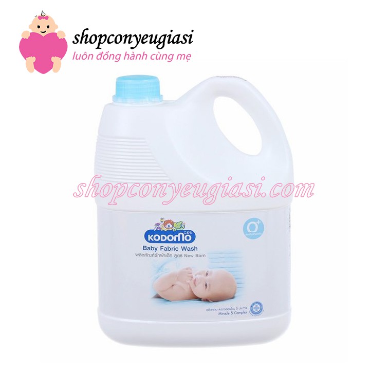 Combo 2 Bình Nước Giặt Kodomo 3000ml - Xanh - Thái Lan