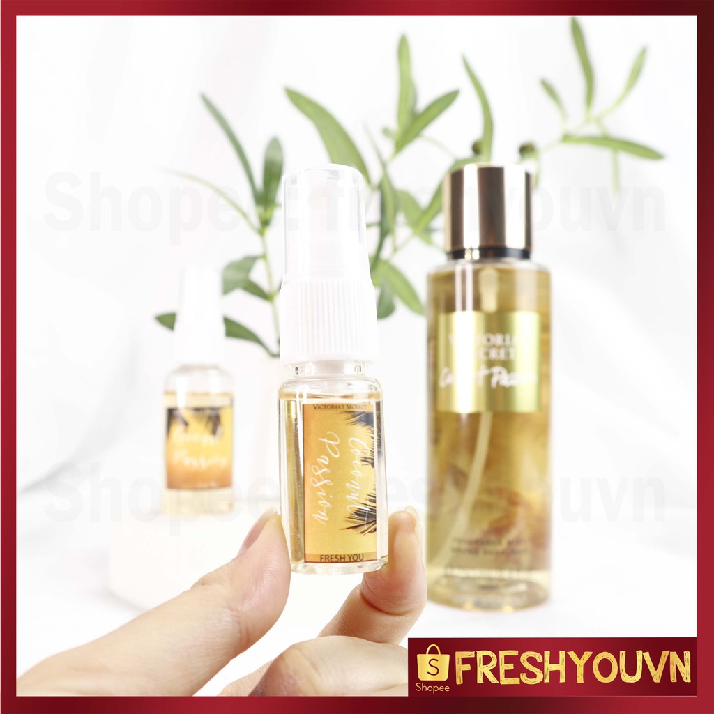 Coconut Passion - Xịt thơm toàn thân body mist Victoria's Secret khác _ BST Signature / Pink - Ngọt | BigBuy360 - bigbuy360.vn