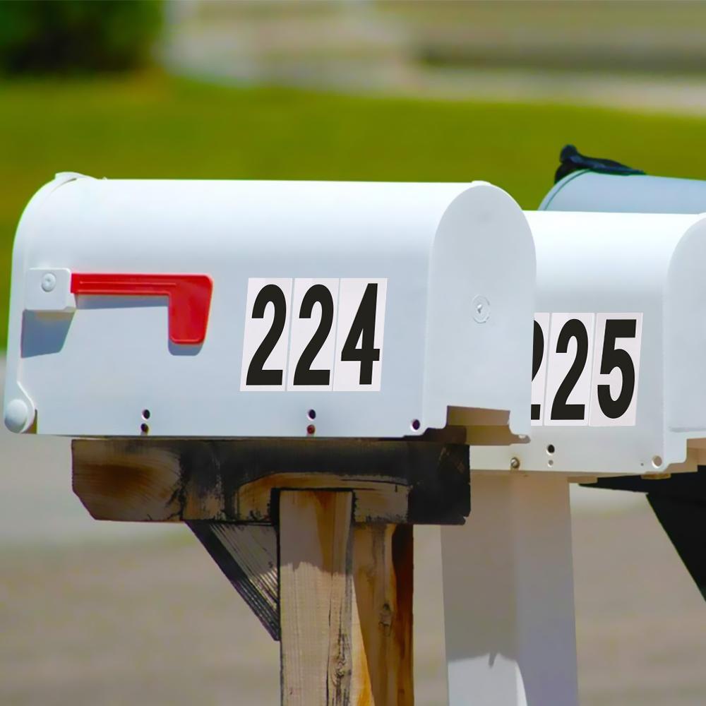 Set 10 Tấm Hình Dán Hộp Thư Tự Dính Trang Trí Trường Học