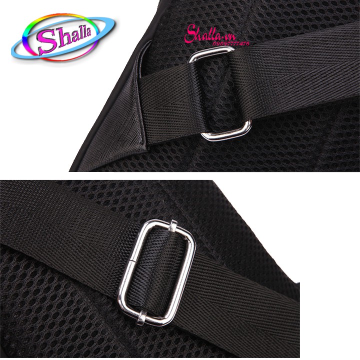 Túi đeo chéo mắt cú mẫu mới Shalla (đen) | BigBuy360 - bigbuy360.vn