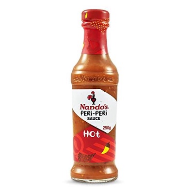 Tương ớt cay Nando's Peri Peri Sauce Hot (250g) | NANPPHT250