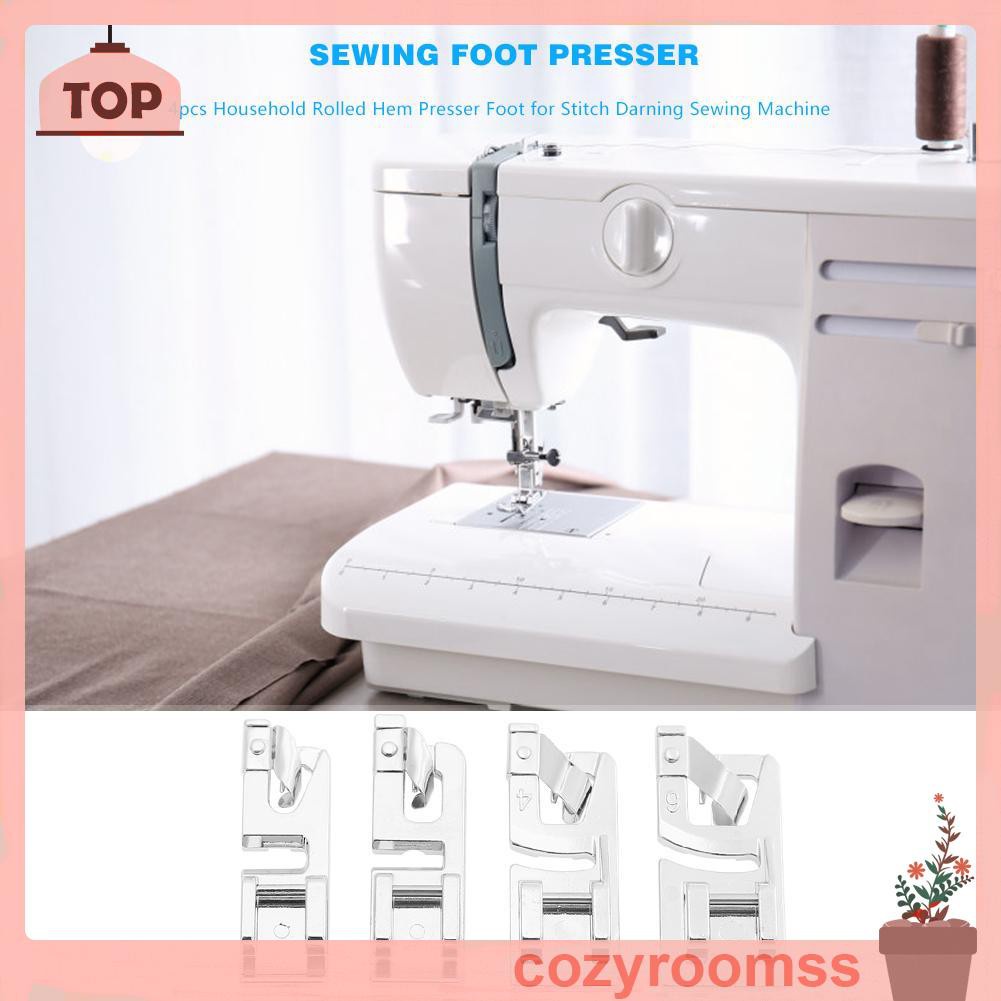 Set 4 Chân Vịt Máy May Chuyên Dụng Chất Lượng Cao