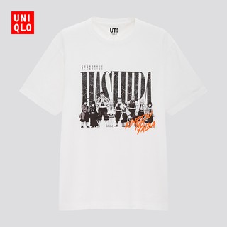 UNIQLO Áo Thun Nam Tay Ngắn Cổ Tròn Có In Hình Thời Trang Độc Đáo