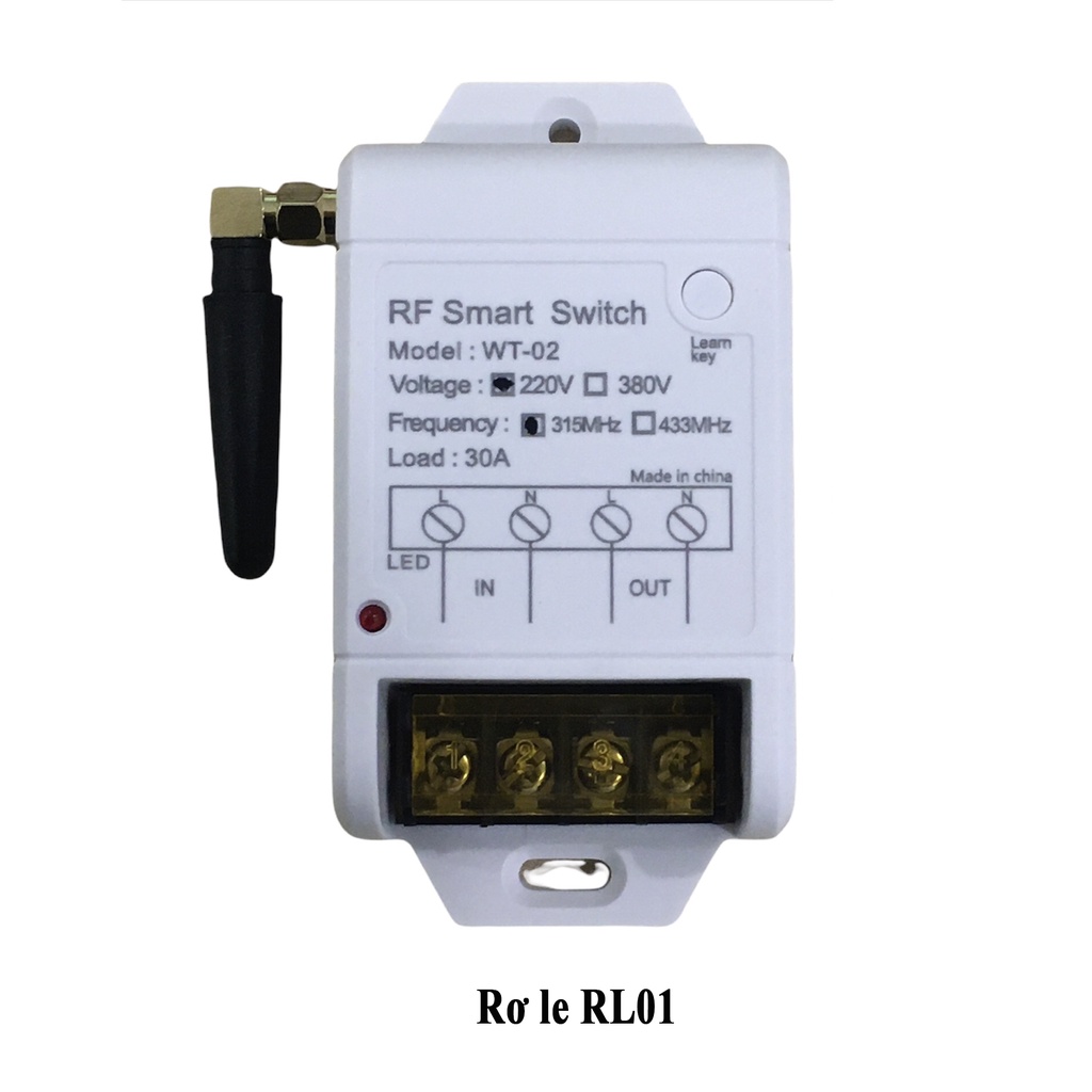 Rơ le điều khiển từ xa công suất lớn RL01