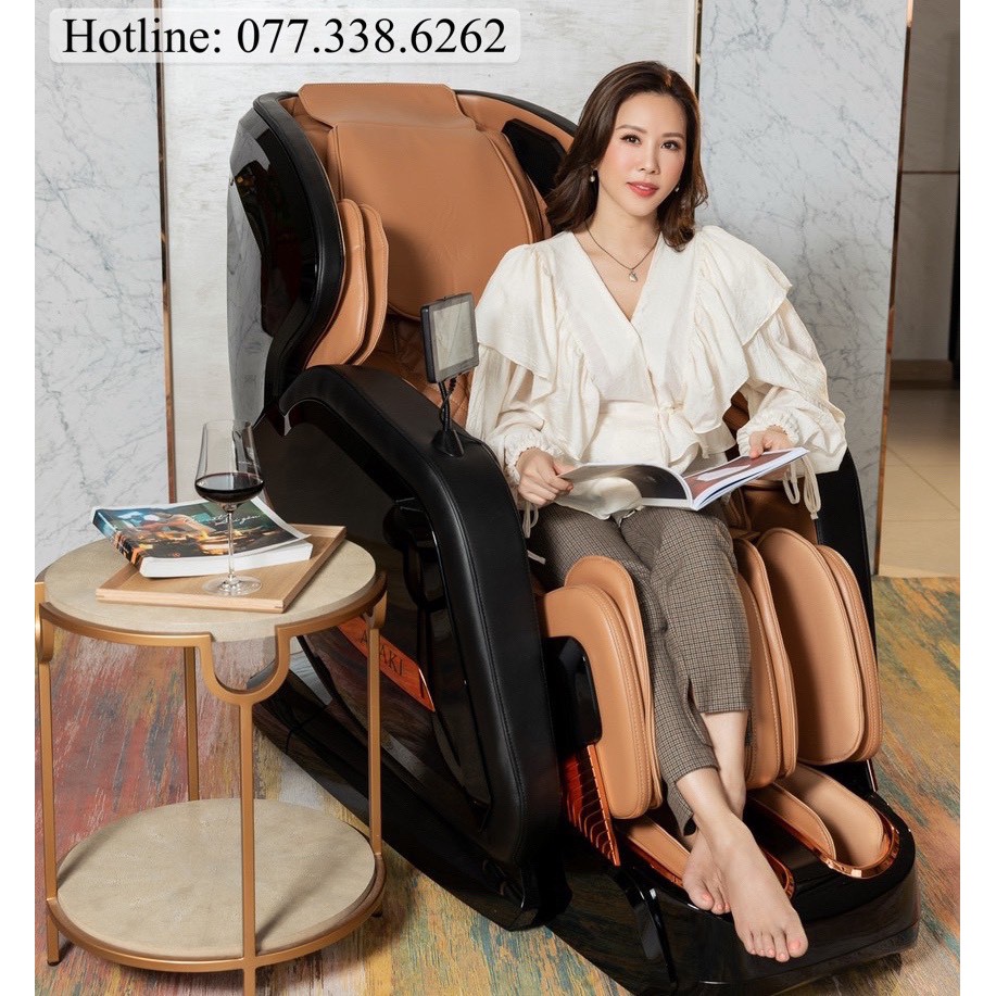 Ghế massage Azaki Z500 - Đẳng cấp luxury - Chuyên sâu vật lý trị liệu
