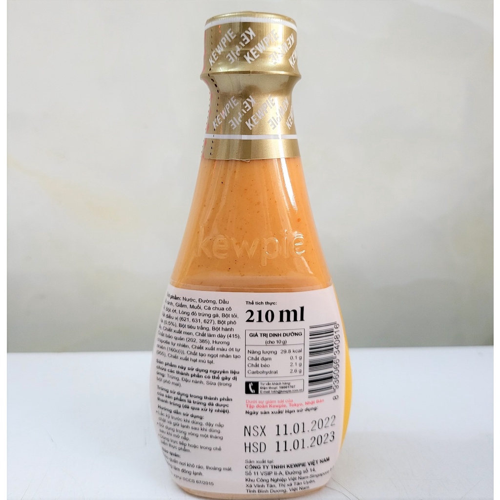 XỐT PHÔ MAI CAY  KEWPIE Dressing Spicy Cheese