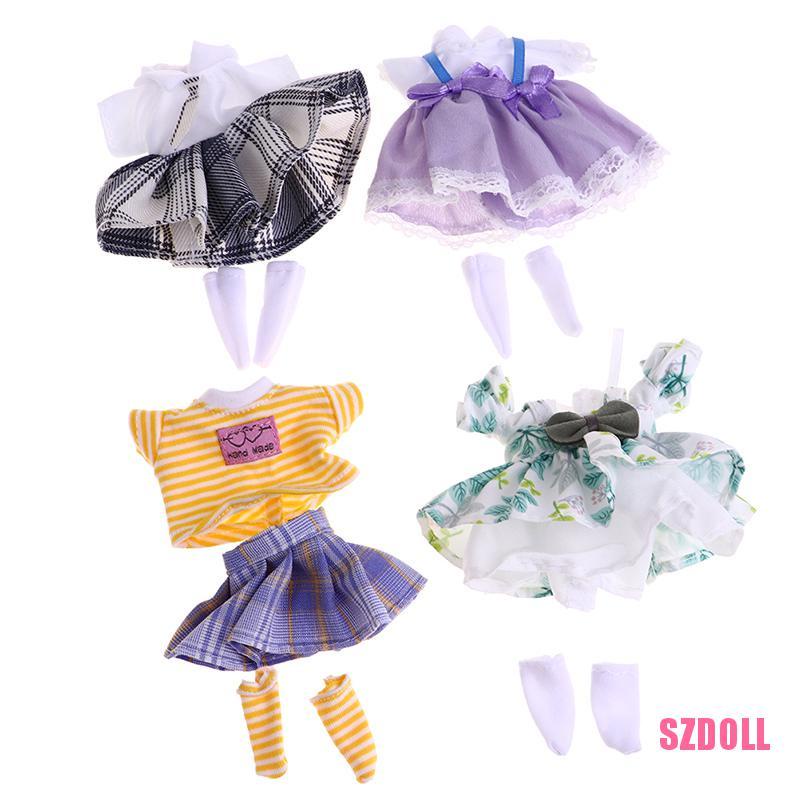Bộ Quần Áo Dành Cho Búp Bê 16-17cm OB11 1/8
