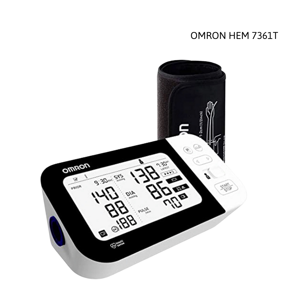 Máy đo huyết áp bắp tay tự động Omron cao cấp HEM-7361T  chính hãng - Thiết bị y tế gia đình Medifa