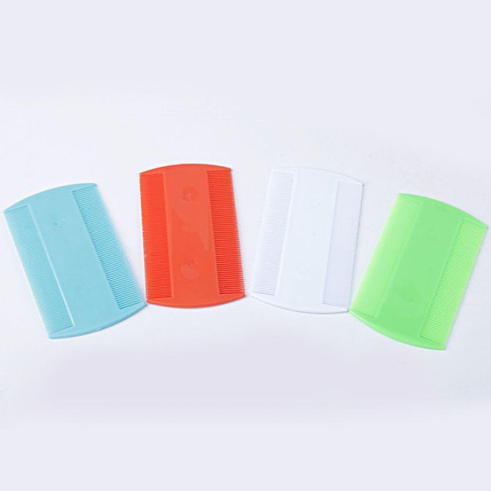 Lược Chải Tóc Tạo Kiểu Răng Lược Mịn Màu Trắng