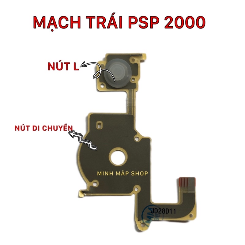 Bộ mạch nút dành cho psp 2000
