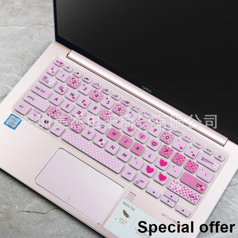 Màng bảo vệ bàn phím được bao phủ hoàn toàn bằng miếng dán chống bụi. Máy tính xách tay Asus Adou Adol Idol 13U 13.3 inch | BigBuy360 - bigbuy360.vn