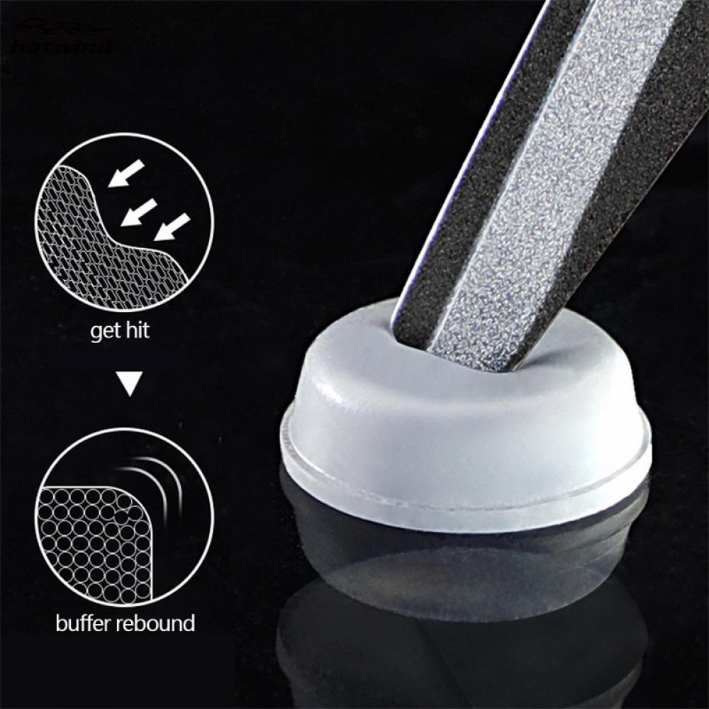 Hw Set 50-100 Đệm Cao Su Silicon Tự Dính Dán Cửa Tủ Chống Va Đập Kích Thước 8x2MM 10x2MM 12x5MM