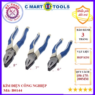 Kìm điện công nghiệp 150mm, 175mm, 200mm b0144 cmart