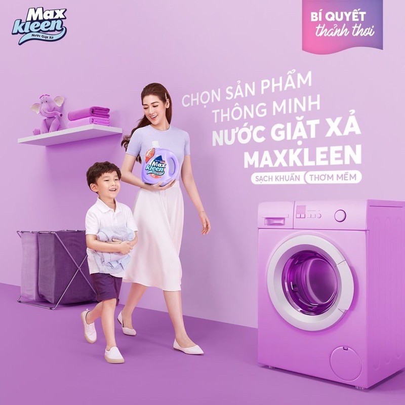 Nước Giặt MAX Kleen 3.8kg và 3.6kg