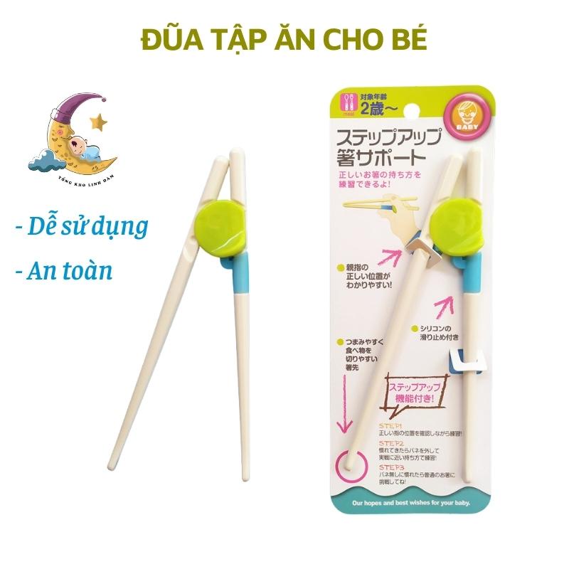 Đũa Tập Ăn Cho Bé Hàng Xuất Nhật – Đũa Tập Gắp Loại Kẹp An Toàn Dễ Sử Dụng Gd035