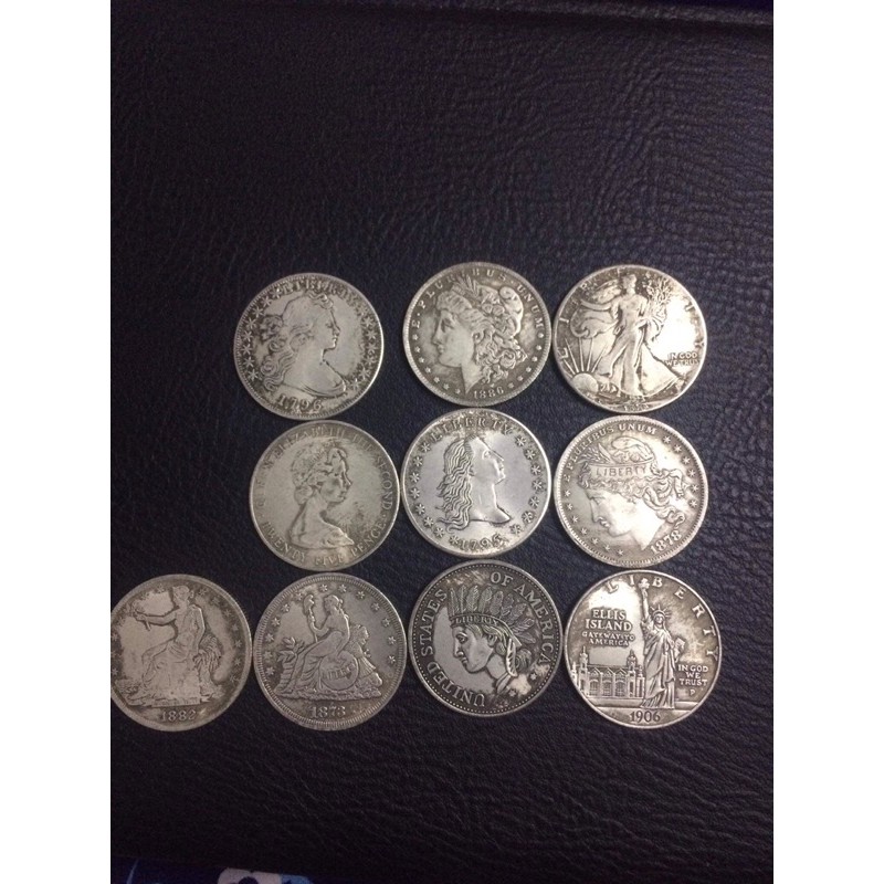 Đồng xu Mỹ 1700-1900