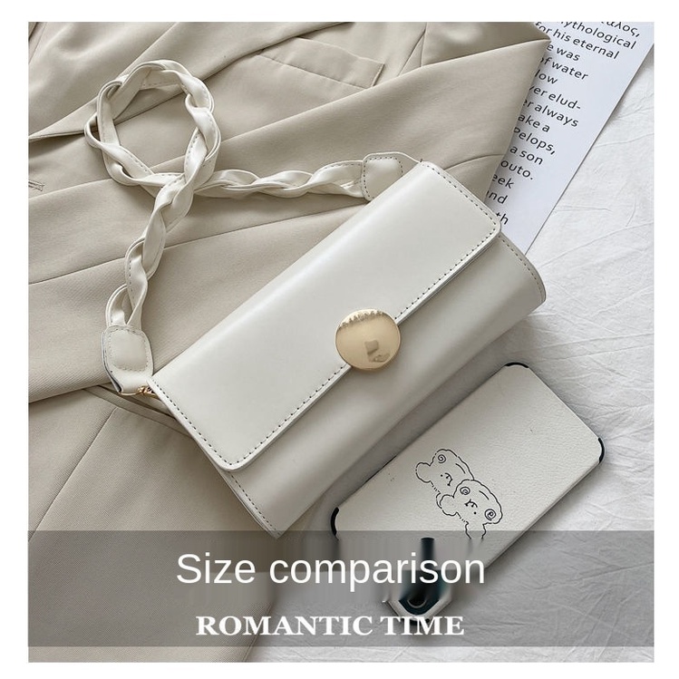 Túi đeo chéo một bên vai phong cách Pháp thanh lịch duyên dáng dành cho nữ