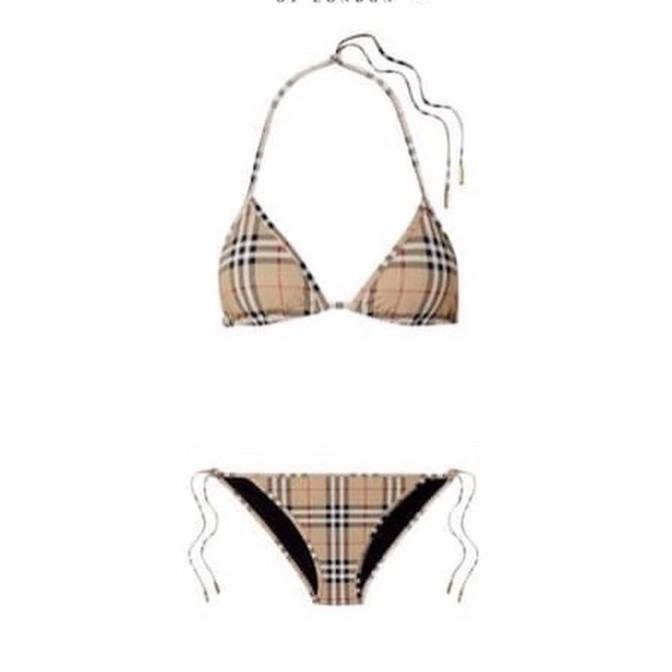 [BKN1048] &lt;BRAND&gt; SET BIKINI TRIANGLE BBR