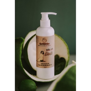 Dầu xả dưỡng tóc, ủ tóc siêu mềm, bóng mượt, thơm lâu Quê Một Cục 250ml (handmade)