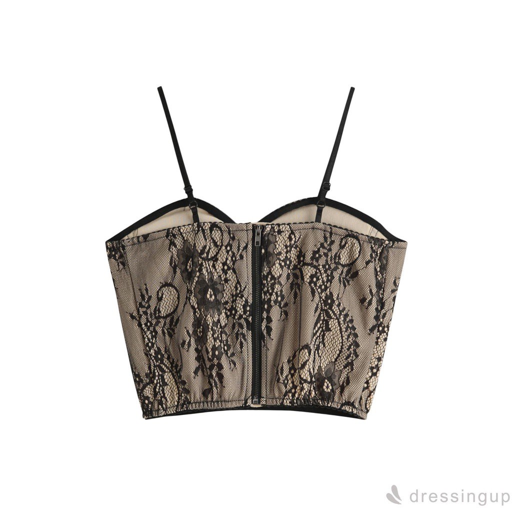 Áo Lót Hai Dây Nâng Ngực Cài Nút Trước Lấp Lánh Cho Nữ