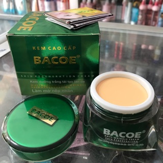 KEM DƯỠNG TRẮNG TÁI TẠO LÀN DA LÀM MỜ NẾP NHĂN BACOE 40g
