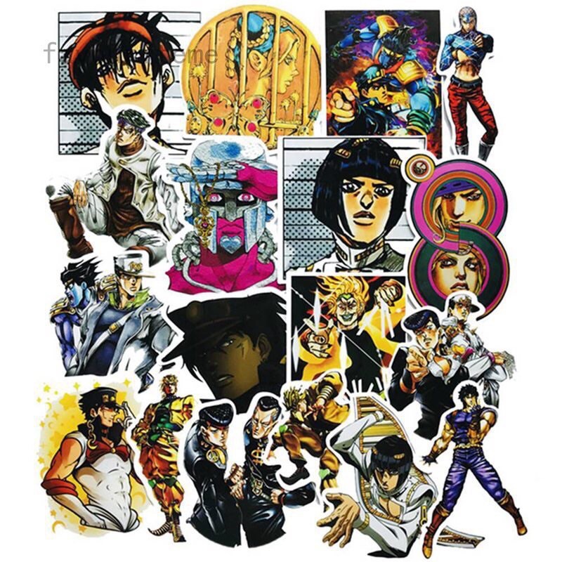 combo 30-60 cái sticker jojo’s bizorre adventime/ hình dán jojos bizorre adventime